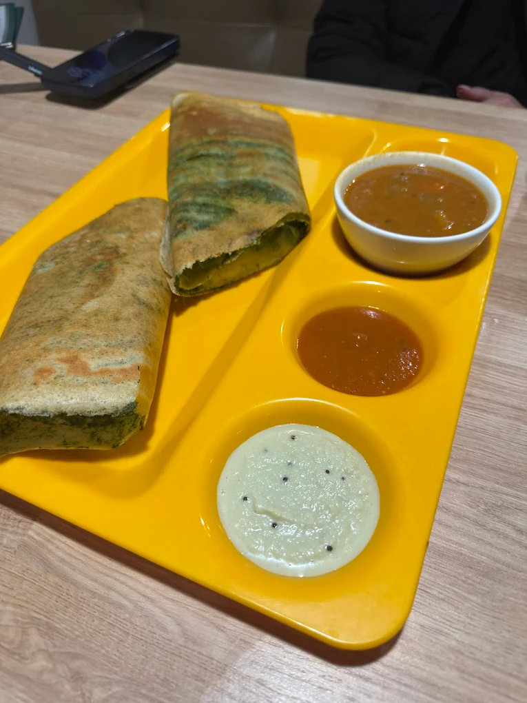Kothu Paratha at Krishna's Dosa Grill Surrey, BC